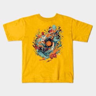 Smash  Abstract Kids T-Shirt